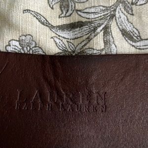 Ralph Lauren built leather